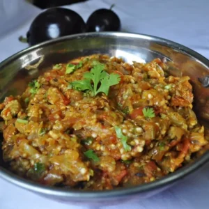 Dimljen jajčevec po indijsko | Baingan Bharta